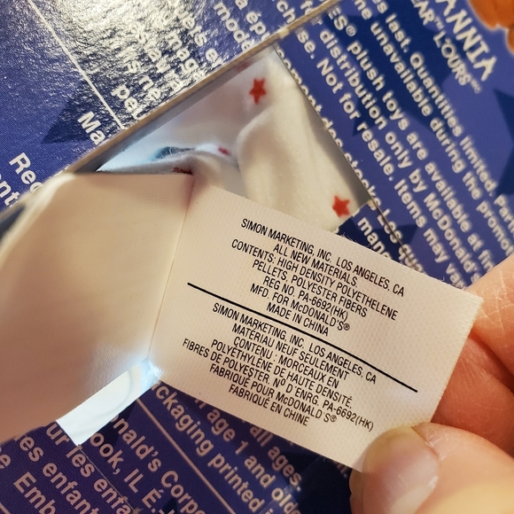 ๐บ 3/25 TY beanie. Glory The American bear - Picture 8 of 10